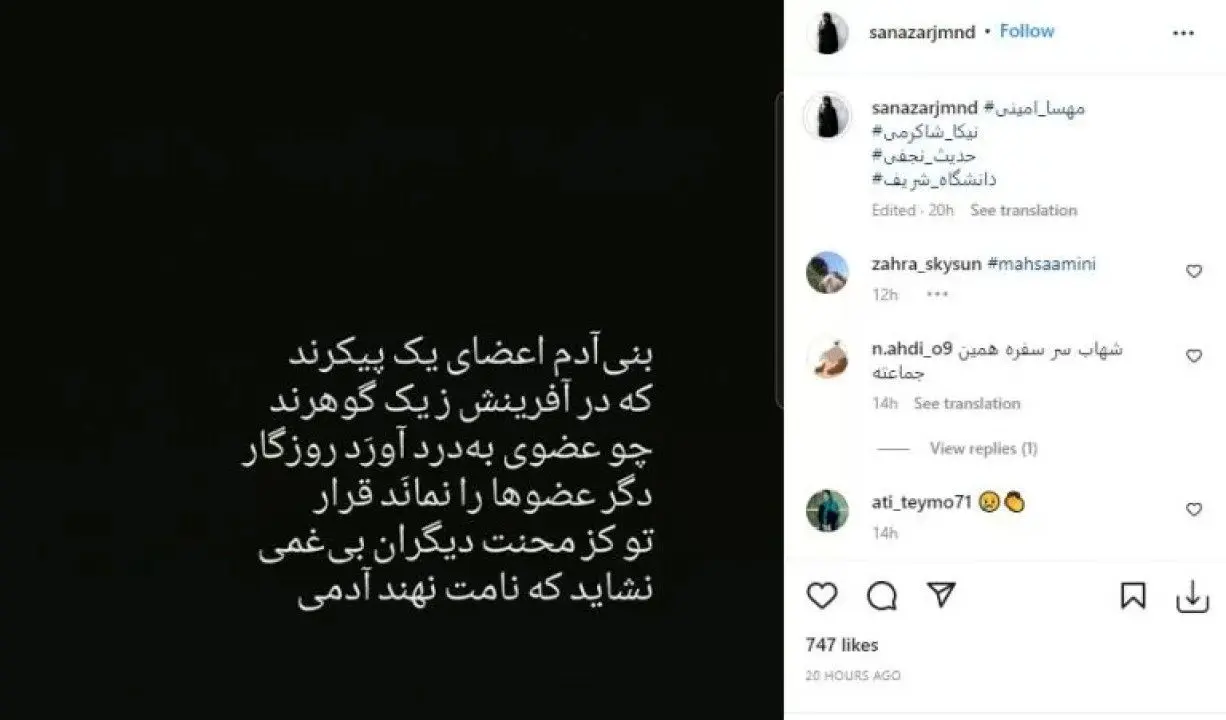 کنایه تند شهاب حسینی به مردم کشور | اضهارنظر جنجالی همسر جدید شهاب حسینی