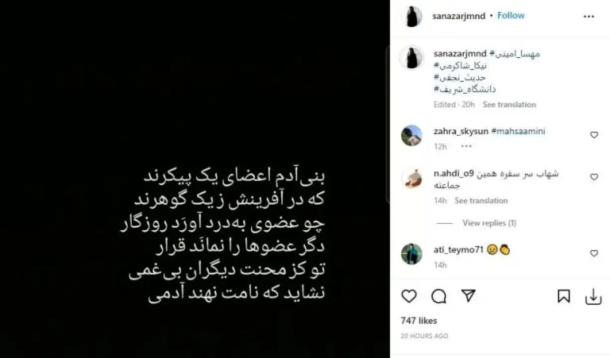 کنایه تند شهاب حسینی به مردم کشور | اضهارنظر جنجالی همسر جدید شهاب حسینی