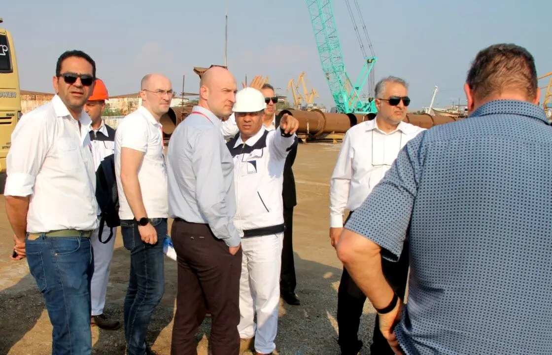 بازدید مدیران و مهندسین شرکت گازپروم روسیه از مجتمع ایزوایکو