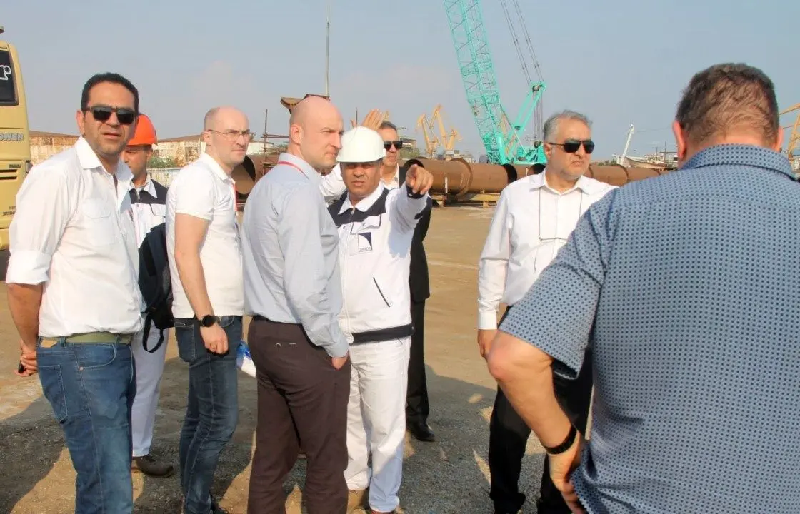 بازدید مدیران و مهندسین شرکت گازپروم روسیه از مجتمع ایزوایکو