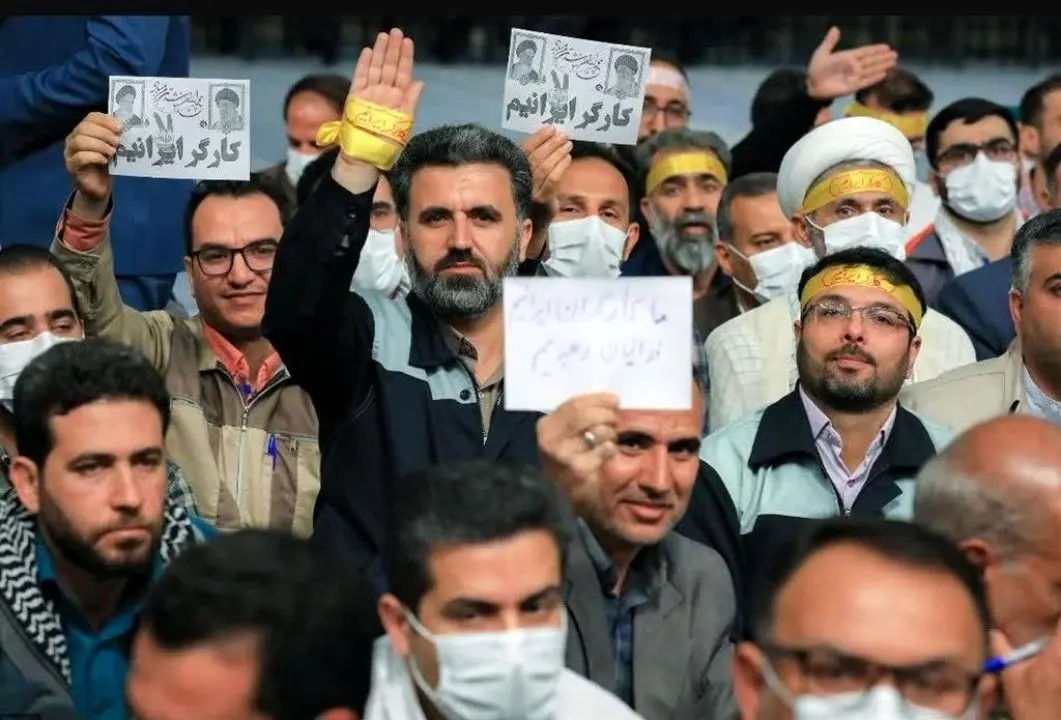 تلاشگران ذوب‌آهن اصفهان در محضر ولایت
