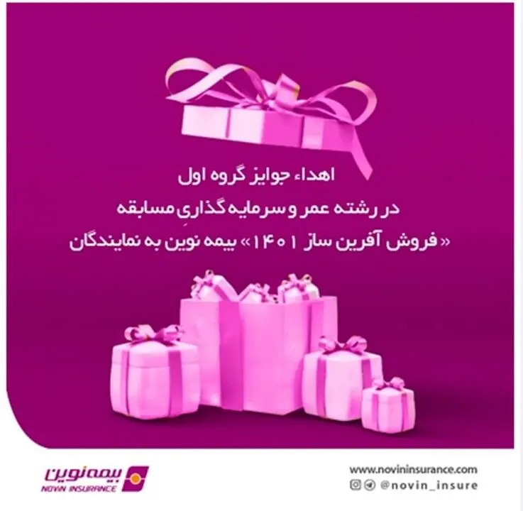 اهدای جوایز برندگان مسابقه عمر و سرمایه‌گذاری "آفرین ساز"