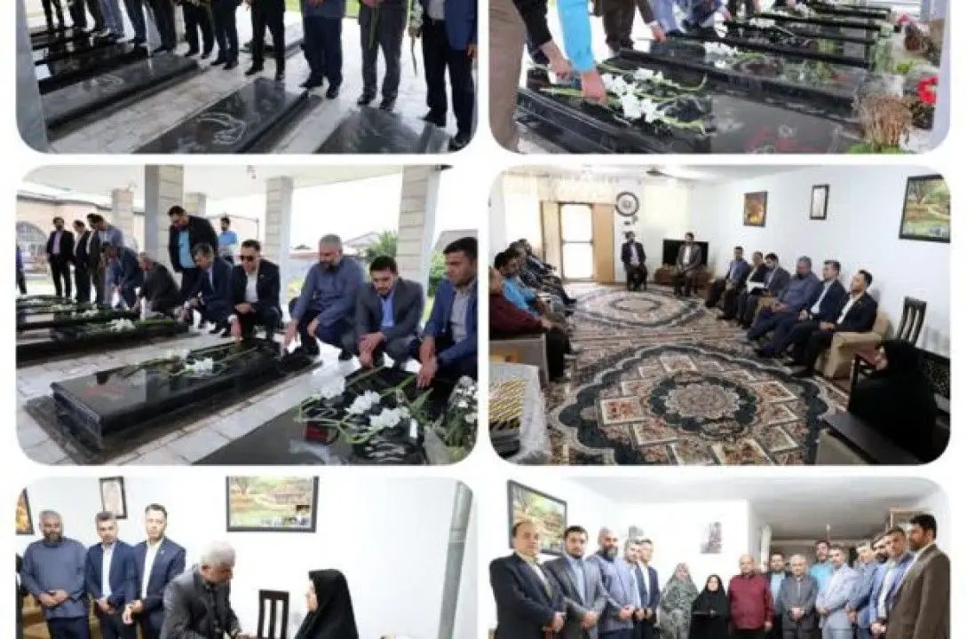 تجدید میثاق با مقام شهدا در سالروز حماسه آزادسازی خرمشهر