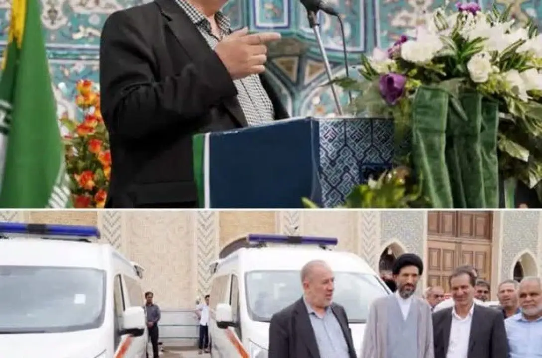 چادرملو۲ دستگاه آمبولانس مجهز و مدرن به مراکز درمانی اردکان تحویل داد