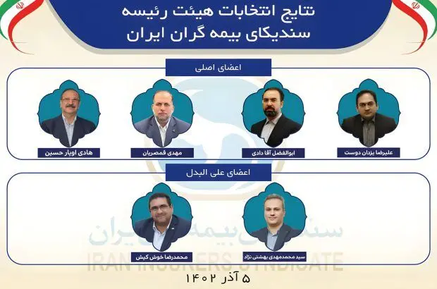 انتخاب مدیرعامل بیمه کوثر به عنوان عضو هیئت رئیسه سندیکای بیمه گران ایران
