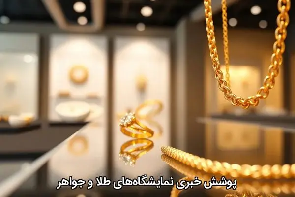 پوشش خبری نمایشگاه‌های طلا و جواهر