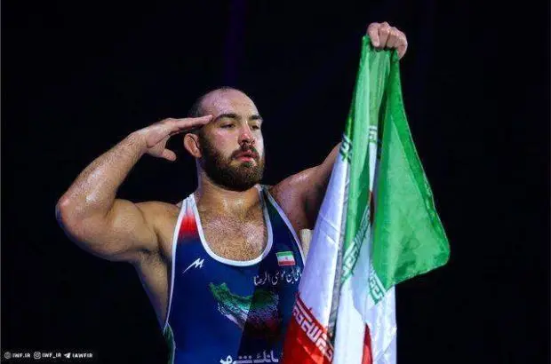 پیام تبریک مدیرعامل بانک ملی ایران به مناسبت قهرمانی امیرحسین زارع در رقابت های جهانی کشتی آزاد
