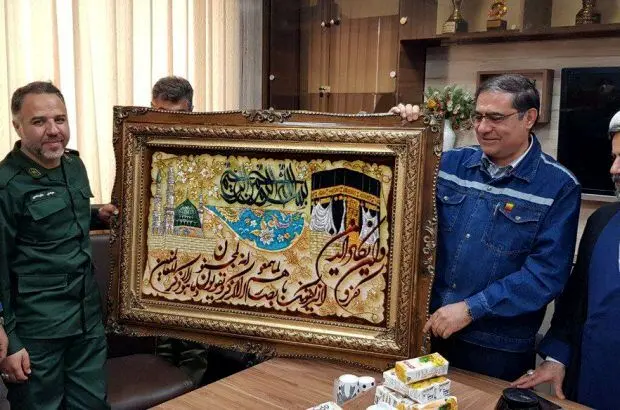 قدردانی قائم مقام مدیرعامل از فرمانده و‌ بسیجیان شرکت فولاد خوزستان
