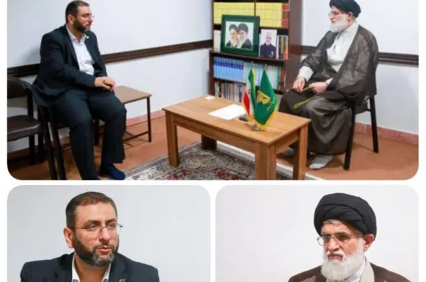 دیدار رییس هیئت مدیره و مدیرعامل سازمان منطقه آزاد انزلی با امام جمعه شهرستان بندرانزلی