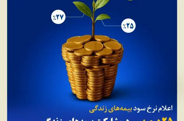 ۲۵درصد سود مشارکت بیمه‌های زندگی بیمه کوثر در سال ۱۴۰۳
