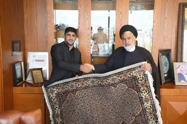 تجلیل موسسه اعتباری ملل، از قهرمان المپیک ۲۰۲۴ پاریس
