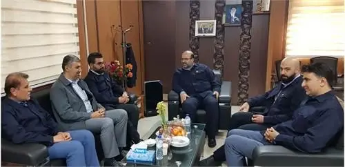 دیدار مدیرعامل با مدیر بازرسی و نظارت شرکت
