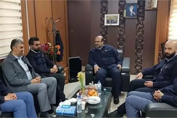 دیدار مدیرعامل با مدیر بازرسی و نظارت شرکت
