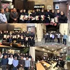 برگزاری مراسم گرامی‌داشت روز زن و مادر در شعبه شیراز بیمه نوین
