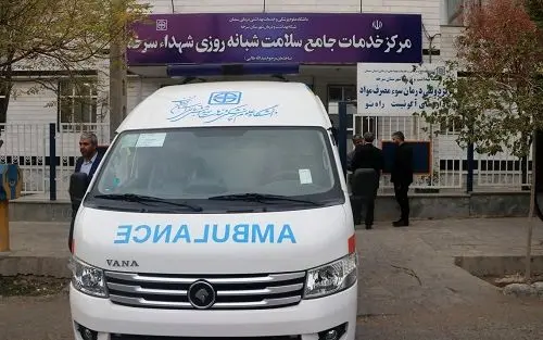 مشارکت بانک سینا در اهدای آمبولانس به شبکه درمان سمنان
