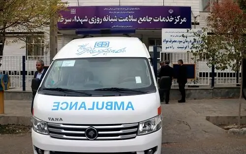 مشارکت بانک سینا در اهدای آمبولانس به شبکه درمان سمنان
