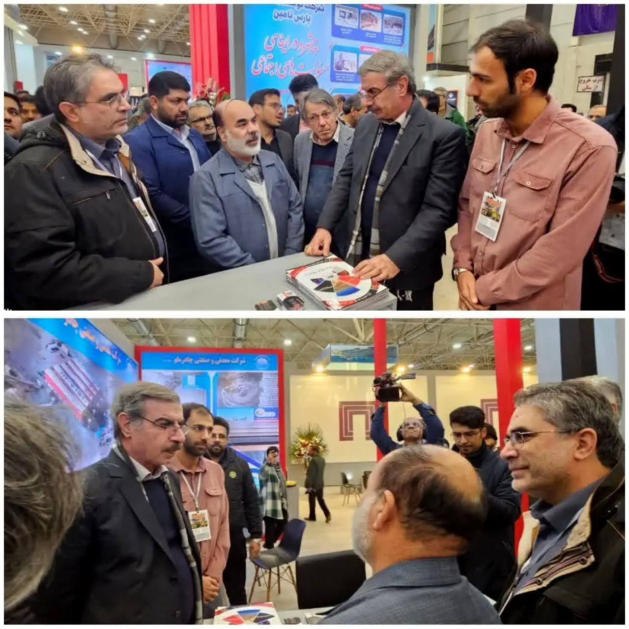 استاندار سیستان و بلوچستان از غرفه چادرملو در نمایشگاه معدن بازدید کرد
