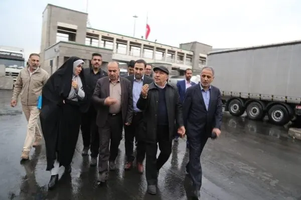 بازدید مدیرکل امور مرزی وزارت کشور از گمرک بازرگان
