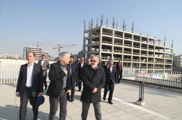 بازدید مدیرعامل بانک مسکن از عملیات اجرایی برج های مسکونی فردوسی مشهد مقدس
