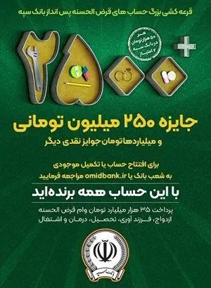 آغاز چهل و چهارمین جشنواره بزرگ حساب های قرض الحسنه پس انداز بانک سپه
