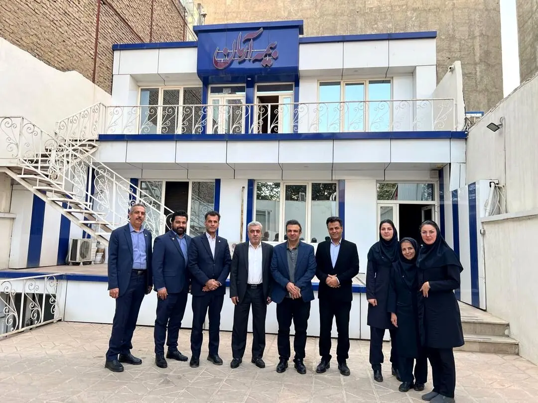 اولین بازدید دوره جدید مدیریتی بیمه آرمان از شعبه مشهد

