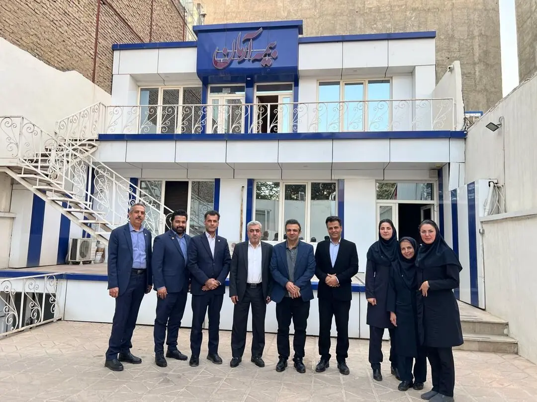 اولین بازدید دوره جدید مدیریتی بیمه آرمان از شعبه مشهد
