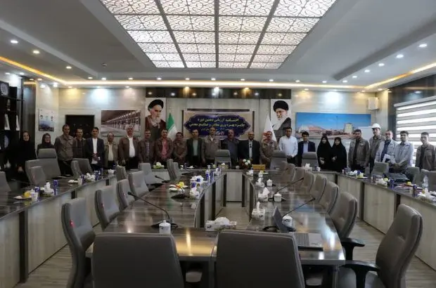 پایان فرآیند ارزیابی دهمین دوره جایزه بهره وری معادن و صنایع معدنی شرکت آلومینای ایران
