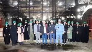 برگزاری اردوی راهیان پیشرفت در فولاد سنگان
