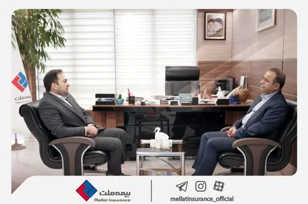 دیدار دبیرکل سندیکای بیمه گران ایران با مدیرعامل بیمه ملت
