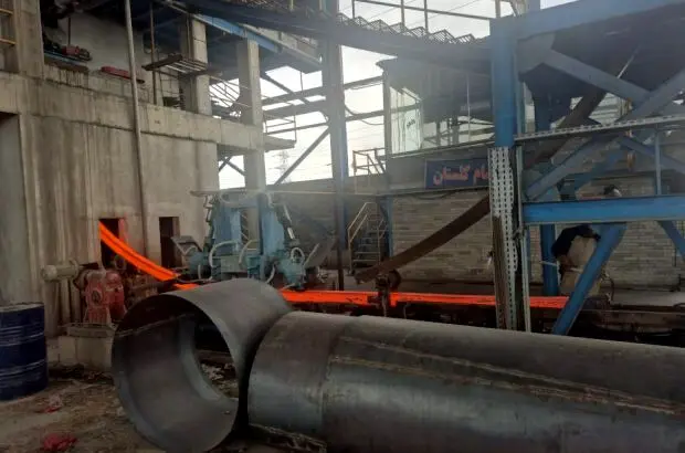 شرکت فولاد و ذوب رسام گلستان با حمایت بانک صنعت و معدن به مدار تولید پیوست

