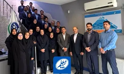 بازدید مدیرعامل بیمه معلم از مجتمع مشهد
