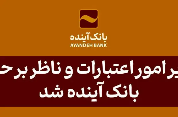 احمدی، مدیر امور اعتبارات و ناظر بر حوزه اعتباری بانک آینده شد
