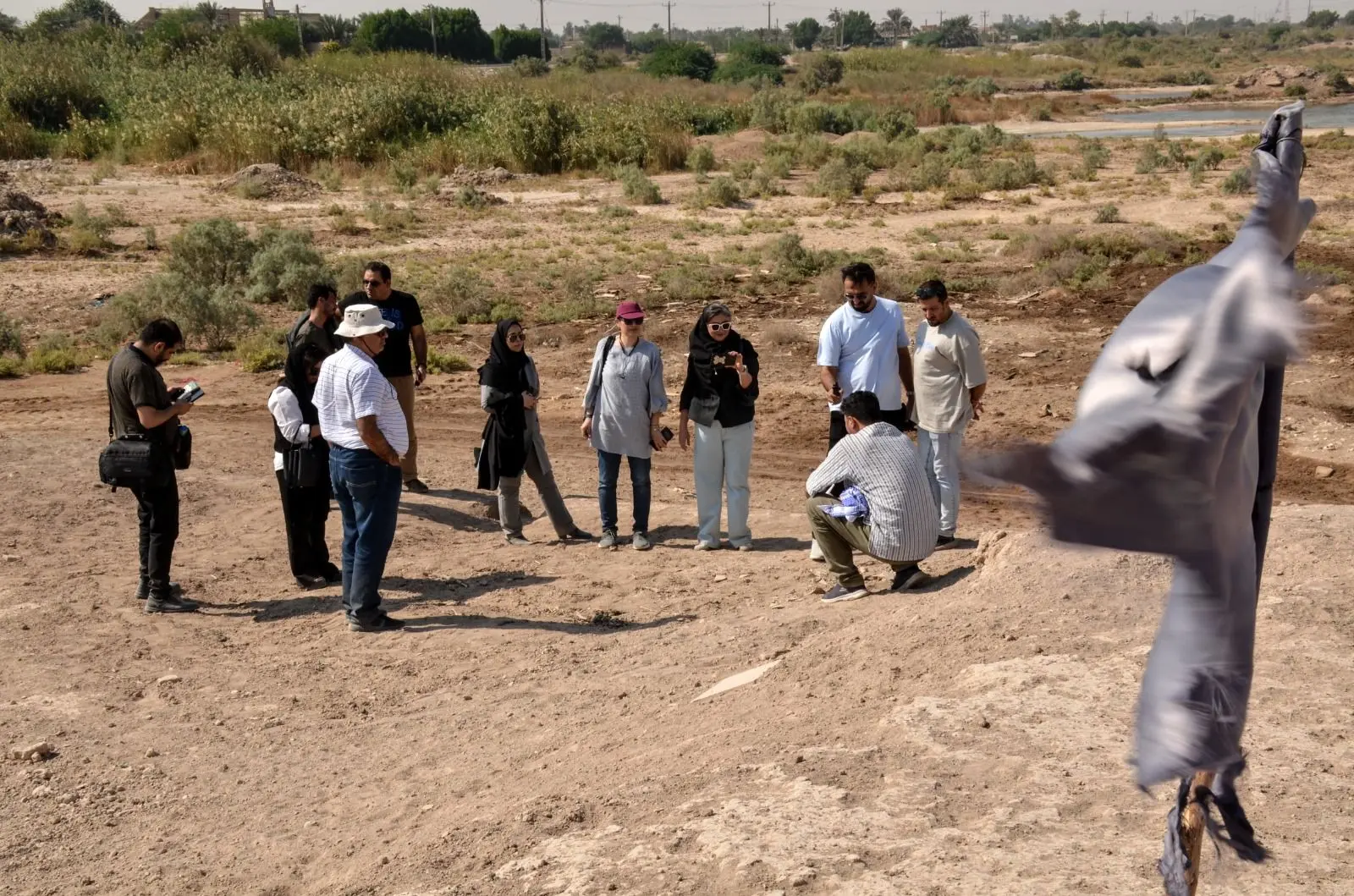 اروند در مسیر پژوهش‌های نظام‌مند باستان‌شناسی؛ بازدید و بررسی میدانی متخصصان
