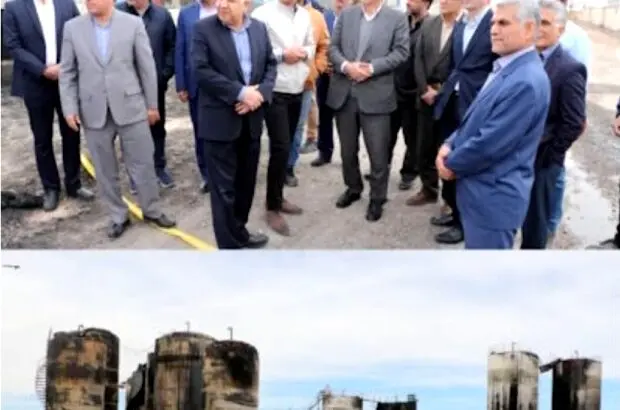 با حضور مدیرعامل بیمه آسیا، بررسی آتش سوزی پالایشگاه بیرجند آغاز شد
