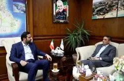 دیدار مدیرعامل جدید شرکت آب و برق کیش با رحیم سرهنگی
