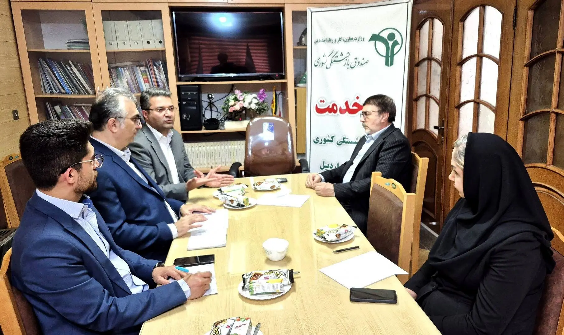  ارائه اطلاعات سطح دو پس از جمع آوری از بازنشستگان به بیمه دی در دستور کار ماست 
