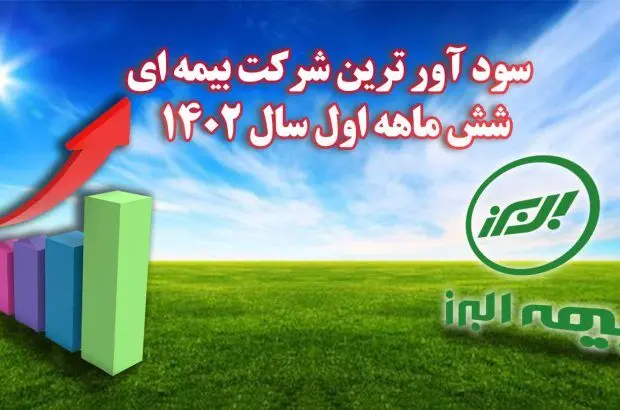 بیمه البرز سودآورترین شرکت در صنعت بیمه
