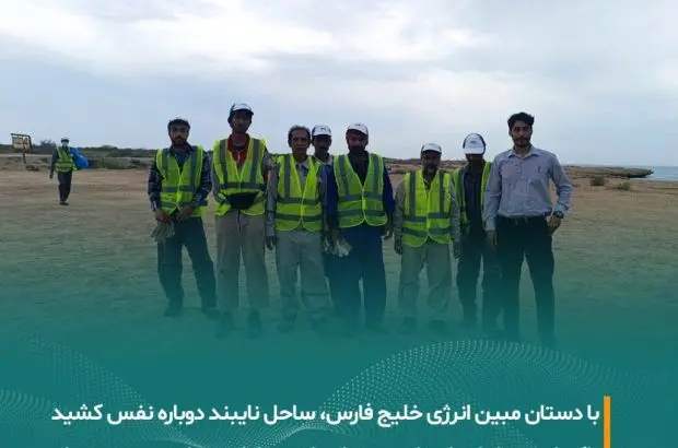 با دستان مبین انرژی خلیج فارس، ساحل نایبند دوباره نفس کشید
