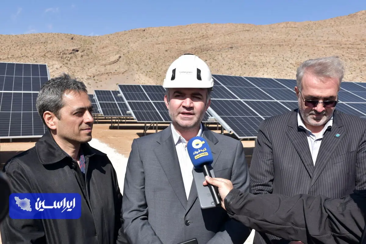 معاون سرمایه‌گذاری فولاد مبارکه از اجرای ۳ هزار مگاوات ظرفیت نیروگاهی و توسعه فرامنطقه‌ای در ۱۶ استان خبر داد