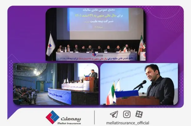 صورت‌های مالی ۱۴۰۱ بیمه ملت به تصویب سهامداران رسید
