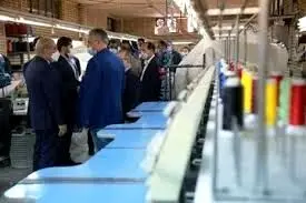 بهره برداری و بازدید از چند واحد تولیدی و صنعتی در سفر دبیرشورایعالی مناطق آزاد به اروند
