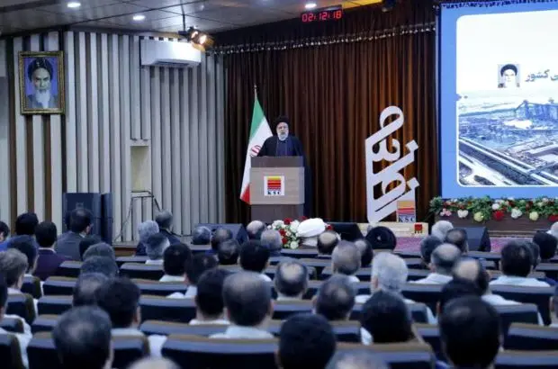 بزرگترین کارخانه آهن اسفنجی کشور در فولاد خوزستان افتتاح شد
