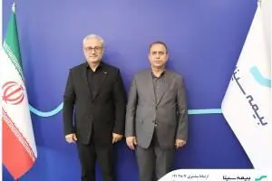 دیدار دبیرکل سندیکای بیمه‌گران با مدیرعامل جدید بیمه سینا
