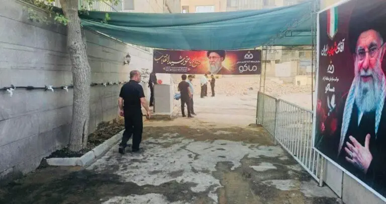 آماده‌سازی موکب سازمان منطقه آزاد ماکو برای خدمت‌رسانی به زائران و شرکت‌کنندگان در آیین بدرقه امام شهید

