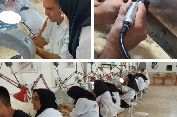 برگزاری دوره آموزشی “گوهرتراشی کاروینگ” در گناباد
