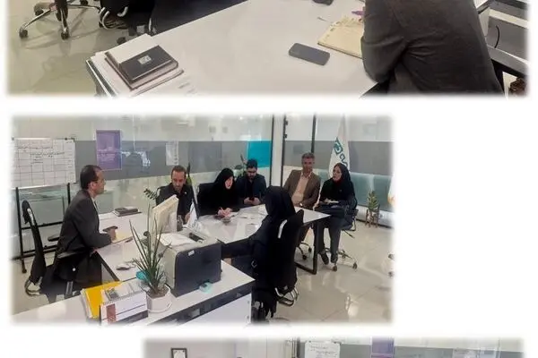  نشست مسئولان صندوق بازنشستگی با مدیر بیمه دی  گیلان و روسای شعب استان