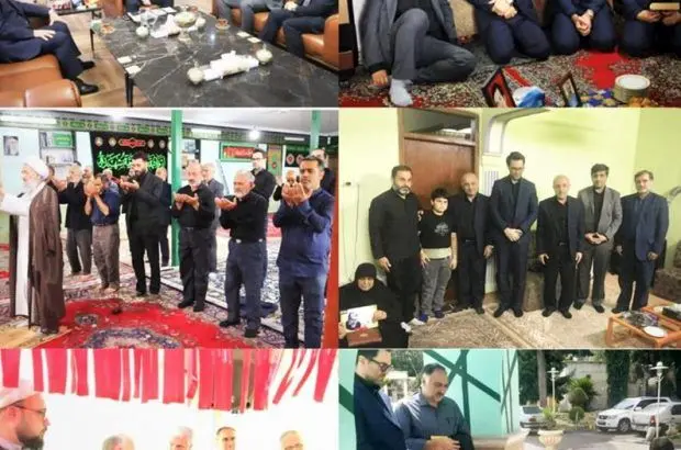 دیدار مدیر عامل بیمه دی با خانوادههای شهدای اقتدار استان مازندران