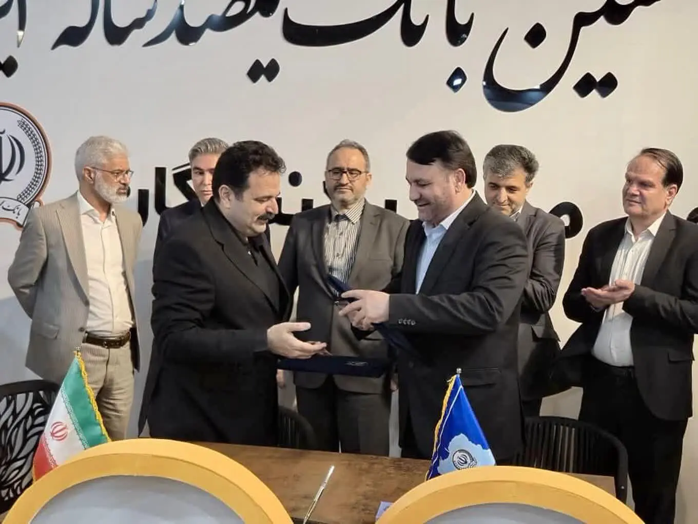 عقد تفاهم‌نامه همکاری فی مابین مجتمع فولاد ظفر بناب و بانک سپه