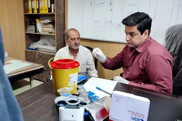 برگزاری ایستگاه غربالگری سلامت به مناسبت روز جهانی فشار خون در مجموعه حمل‌ونقل چغارت