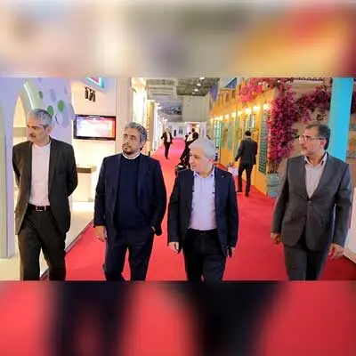 بازدید مدیرعامل و اعضای هیئت مدیره بانک اقتصادنوین از نمایشگاه کیش اکسپو
